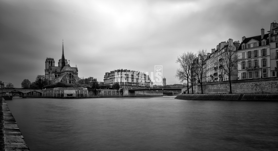 "Notre Dame de Paris cathedral." stock image