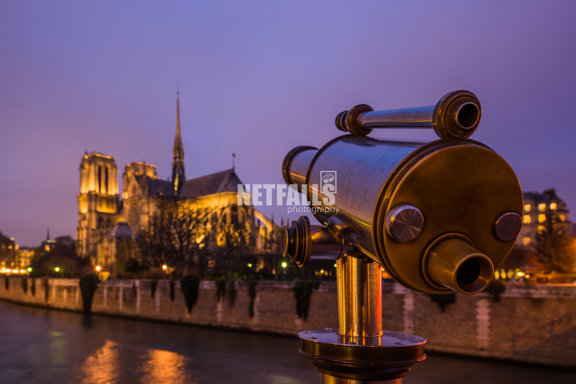 "Notre Dame de Paris" stock image