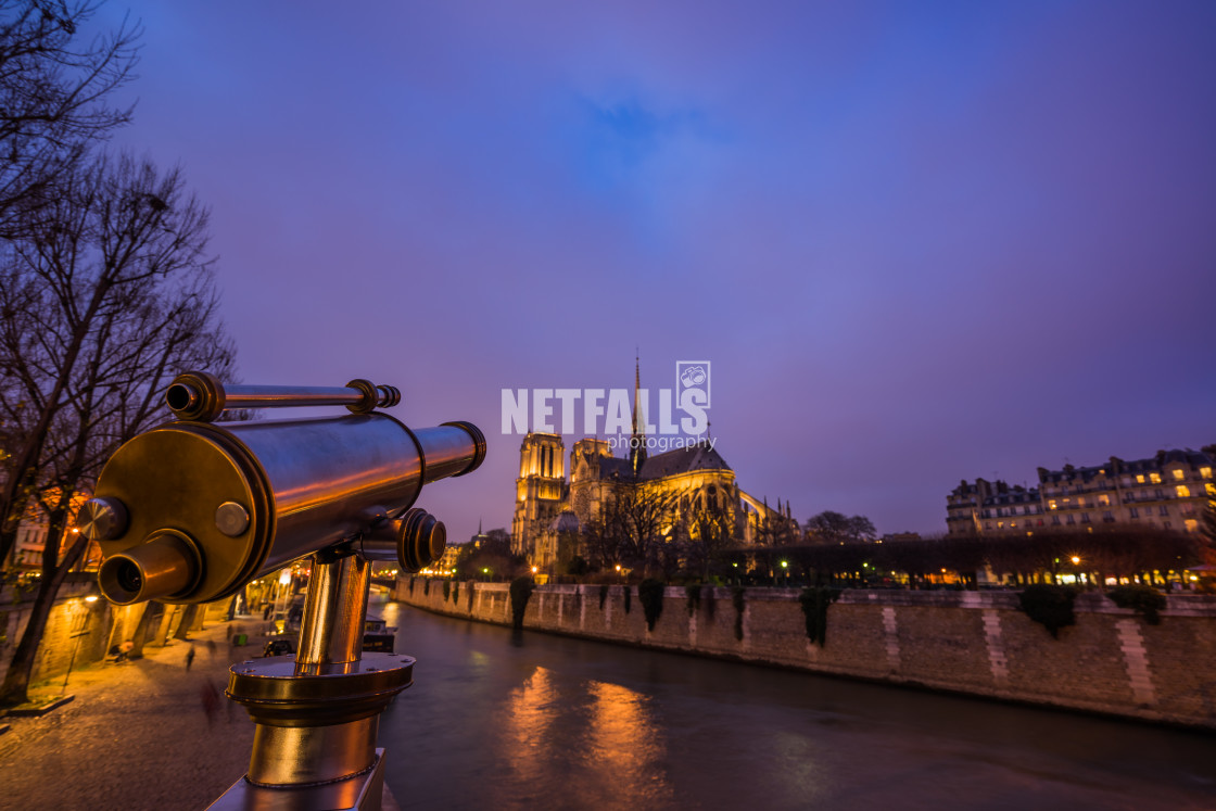 "Notre Dame de Paris" stock image