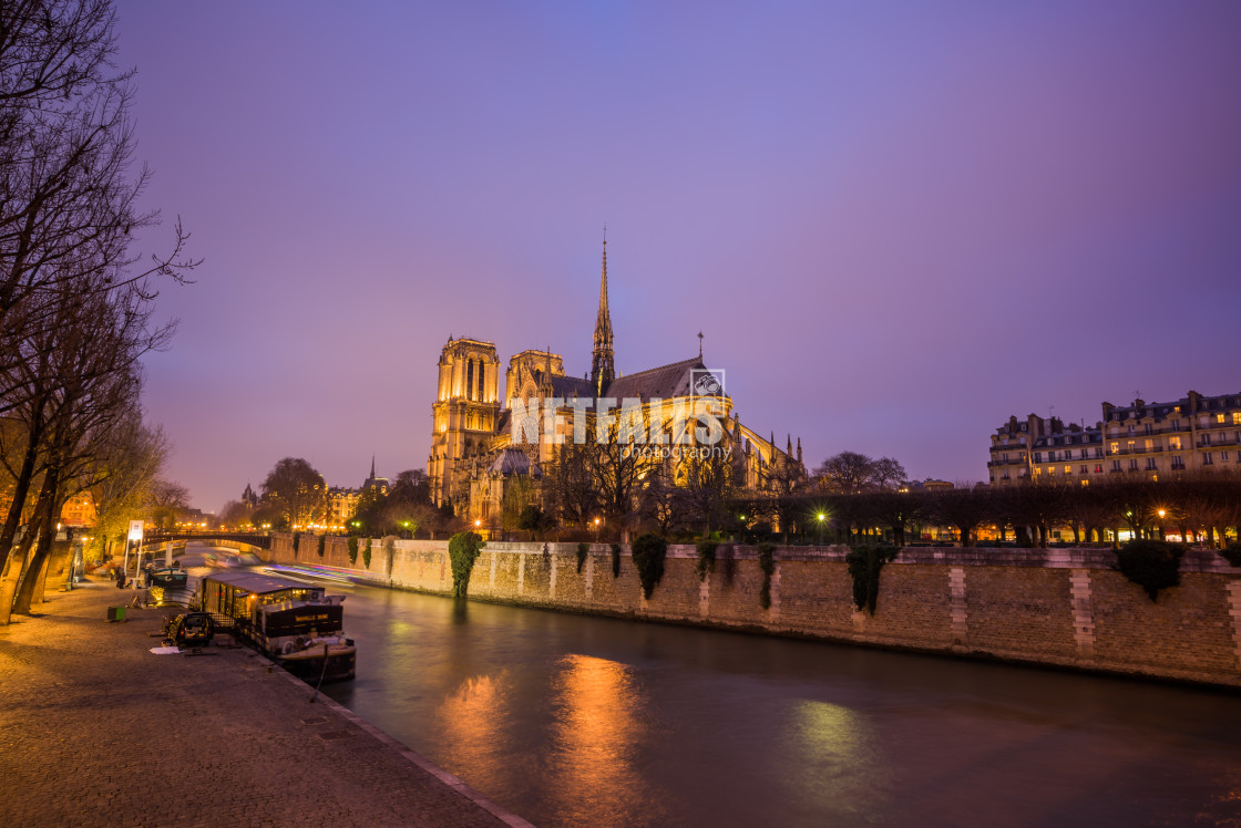 "Notre Dame de Paris" stock image