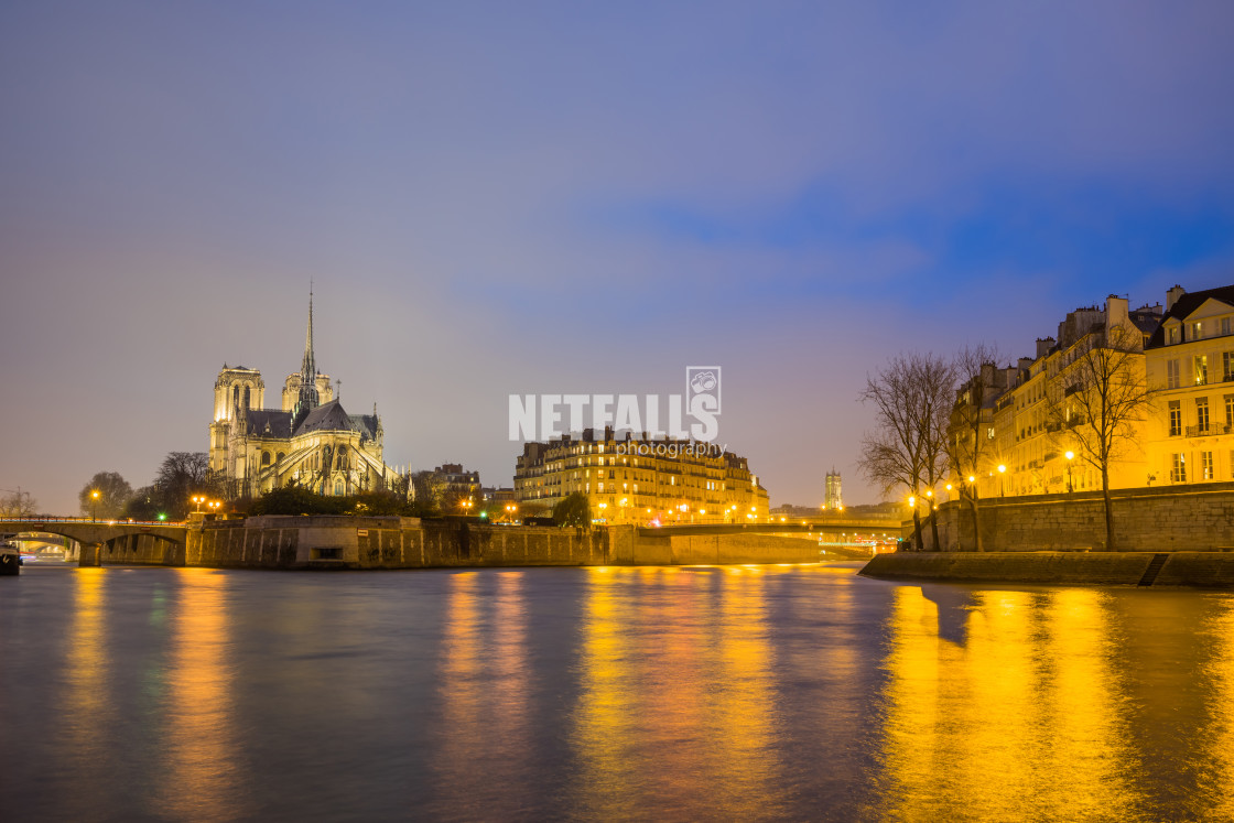 "Notre Dame de Paris" stock image