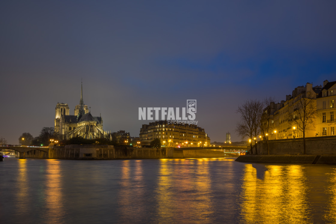 "Notre Dame de Paris cathedral." stock image