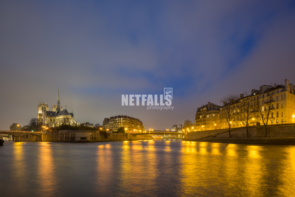 "Notre Dame de Paris cathedral." stock image