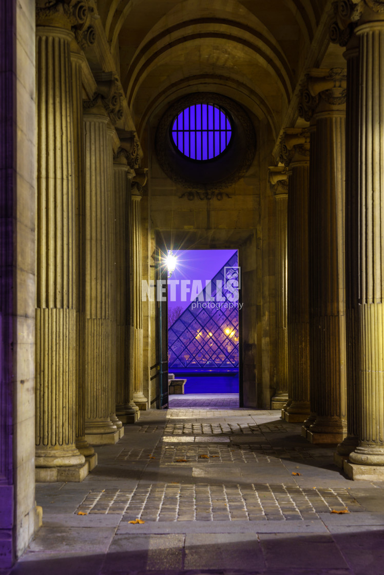 "Louvre museum Paris France" stock image