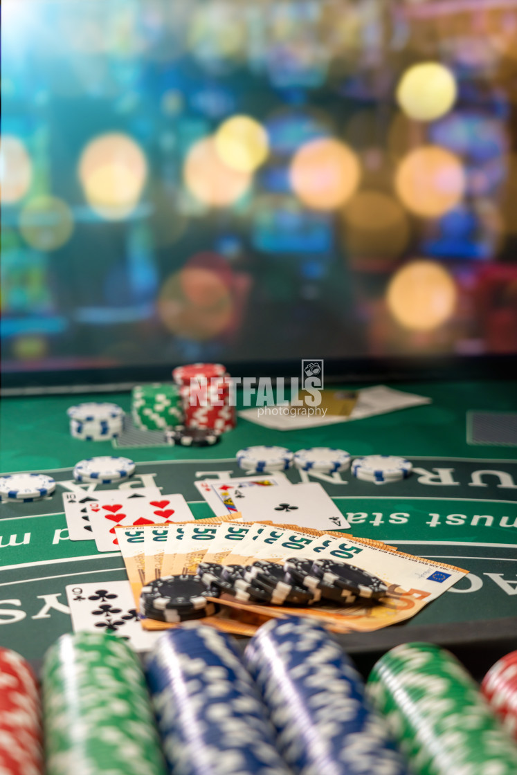 "Casino Black Jack table" stock image