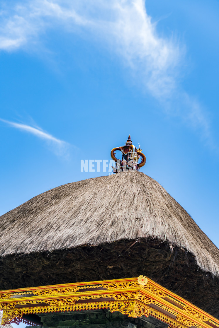 "Temple in Kuta Bali" stock image