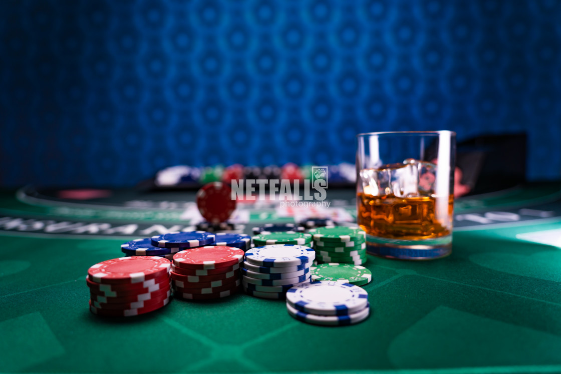 "Casino Black Jack table" stock image