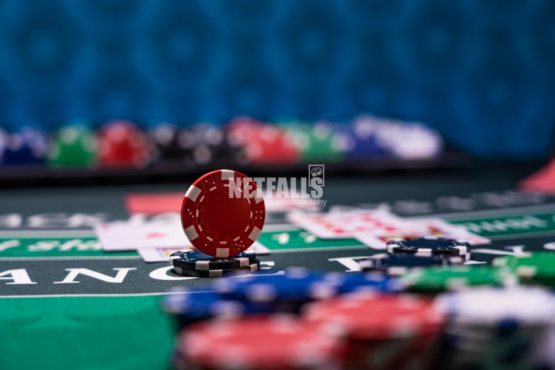 "Casino Black Jack table" stock image