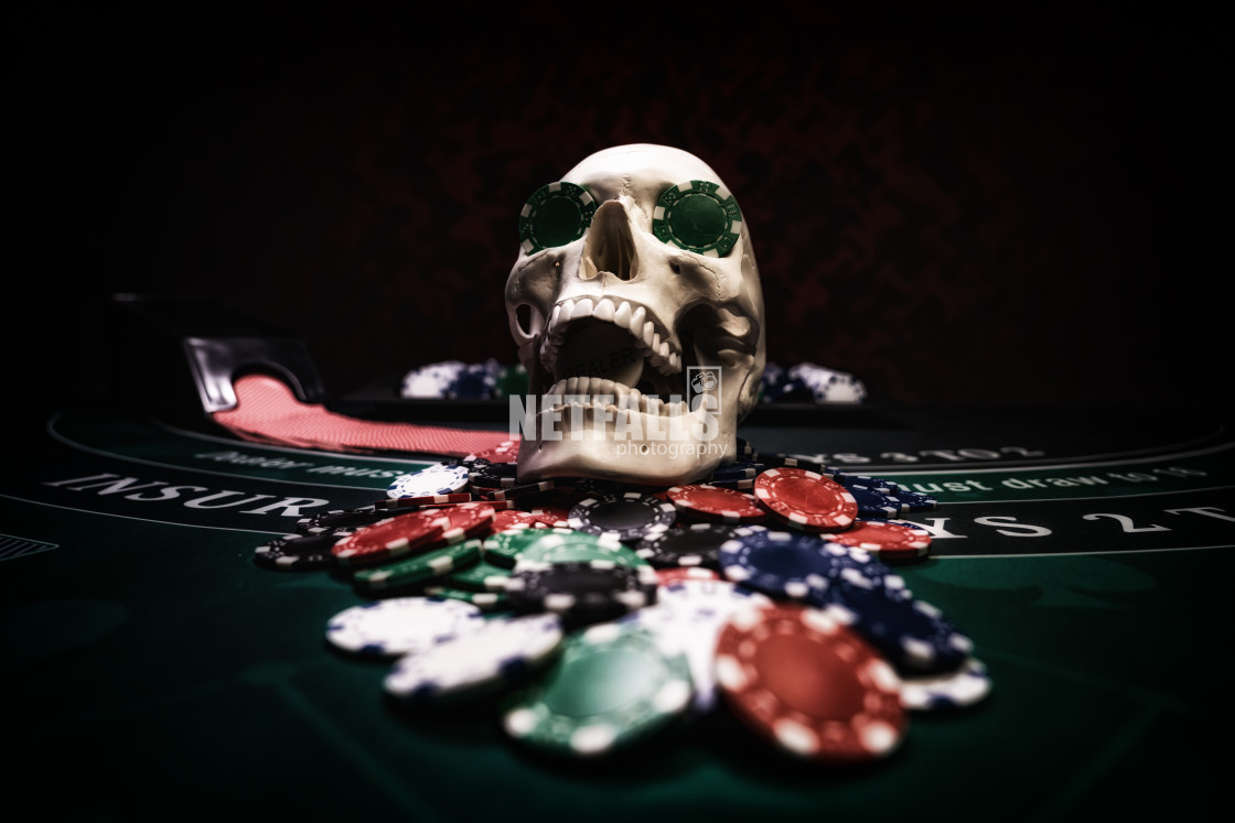 "Casino Black Jack table" stock image