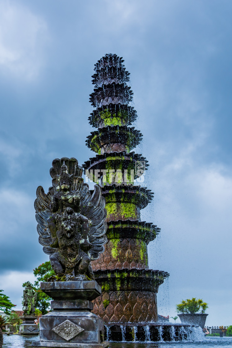 "Tirta Gangga palace in Bali" stock image