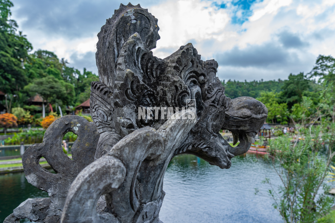 "Tirta Gangga palace in Bali" stock image