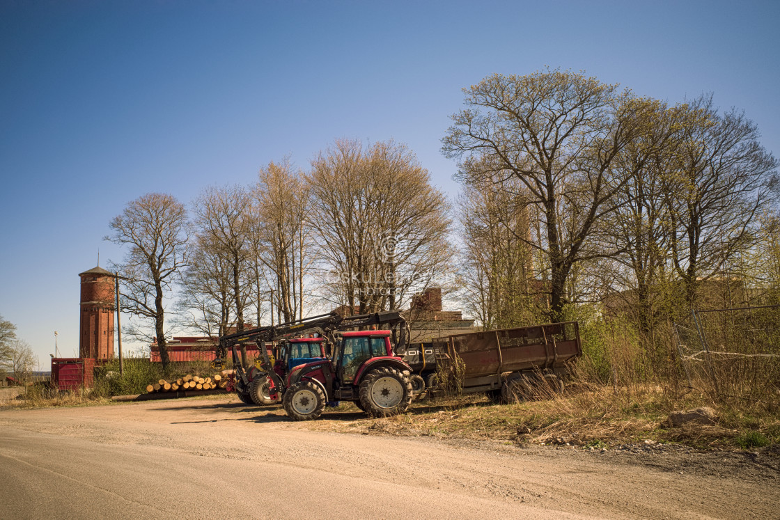 "Tractors" stock image