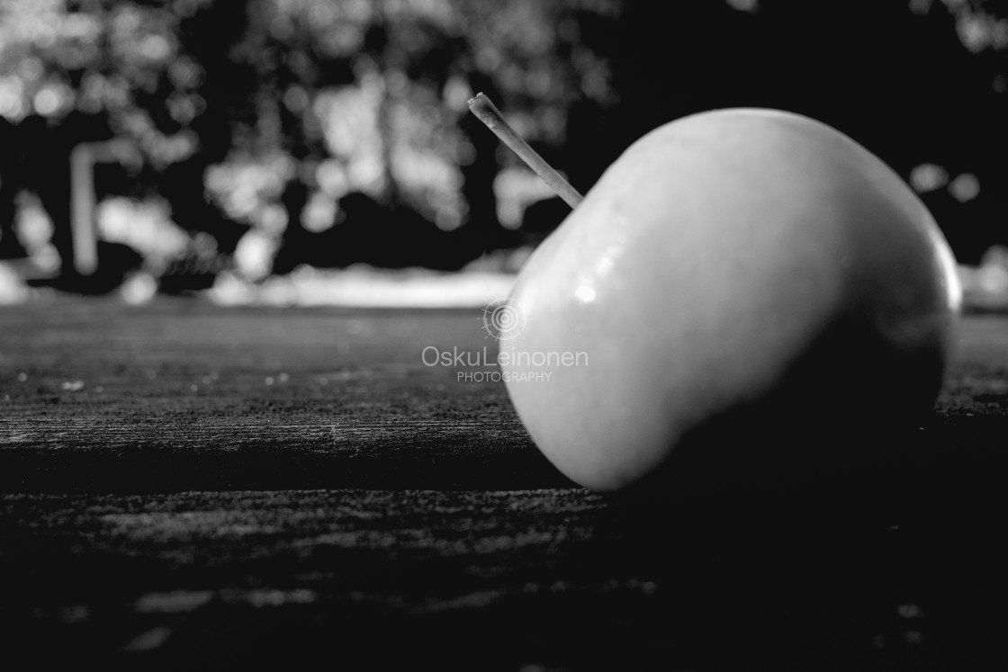 "Apple On The Table II" stock image