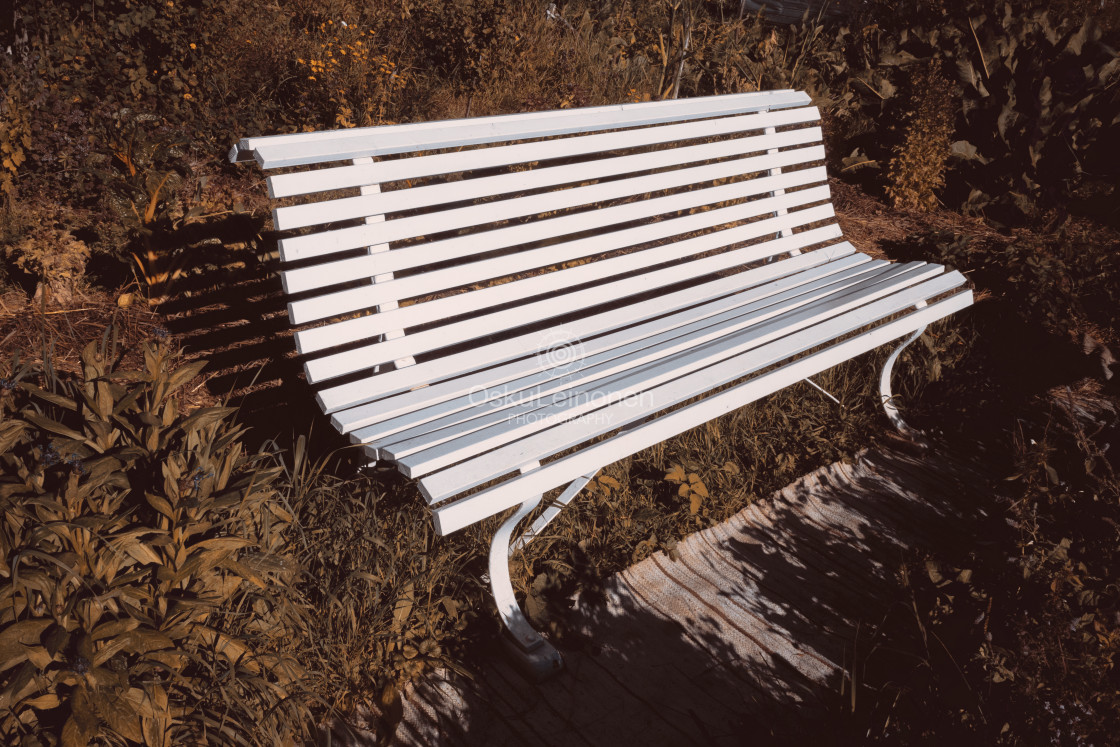 "Garden Bench I" stock image