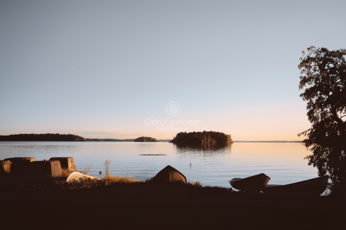 "Rowing Boat In The Sunlight IV" stock image