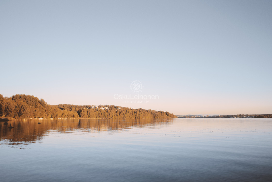 "Autumn Shore II" stock image