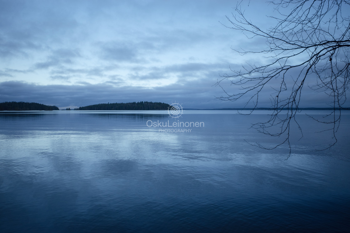 "Serene Coastline III" stock image