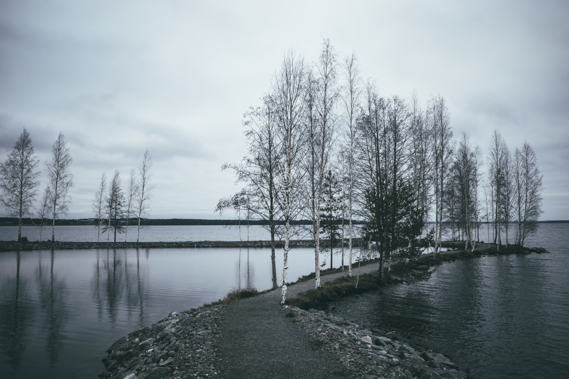 "Santalahti Coastline III" stock image