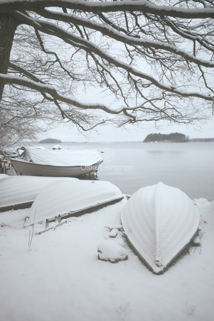 "Pispala And Kurpitsatalo I (Rowing Boat)" stock image