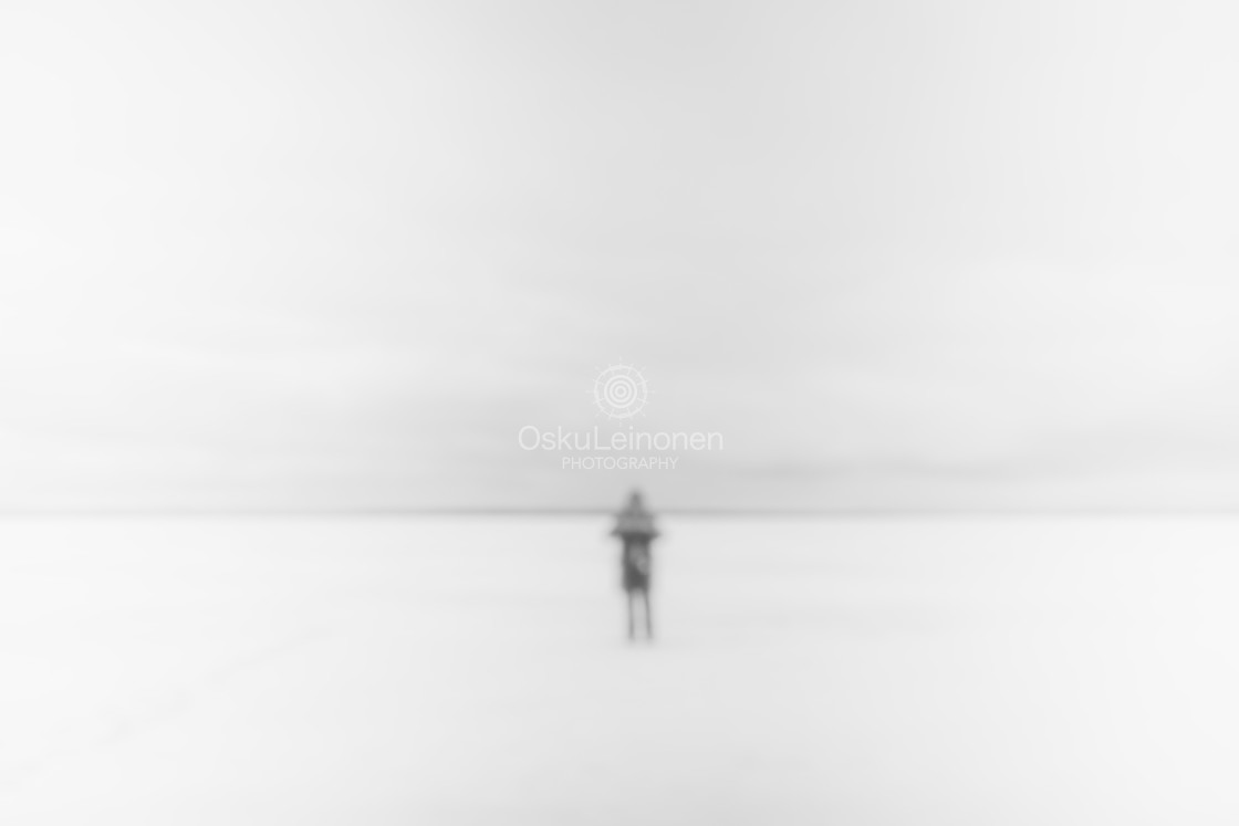 "Little Man VII (Solitary Man)" stock image