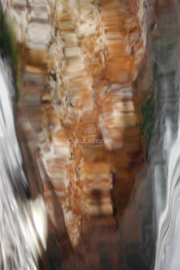 "Rushing Water II (Water Pipe)" stock image