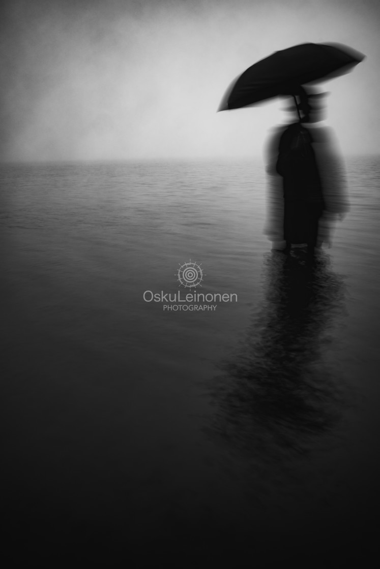 "Form From The Mist IV (Umbrella)" by Osku Leinonen Photography - $18.86 "Form From The Mist IV (Umbrella)" stock image