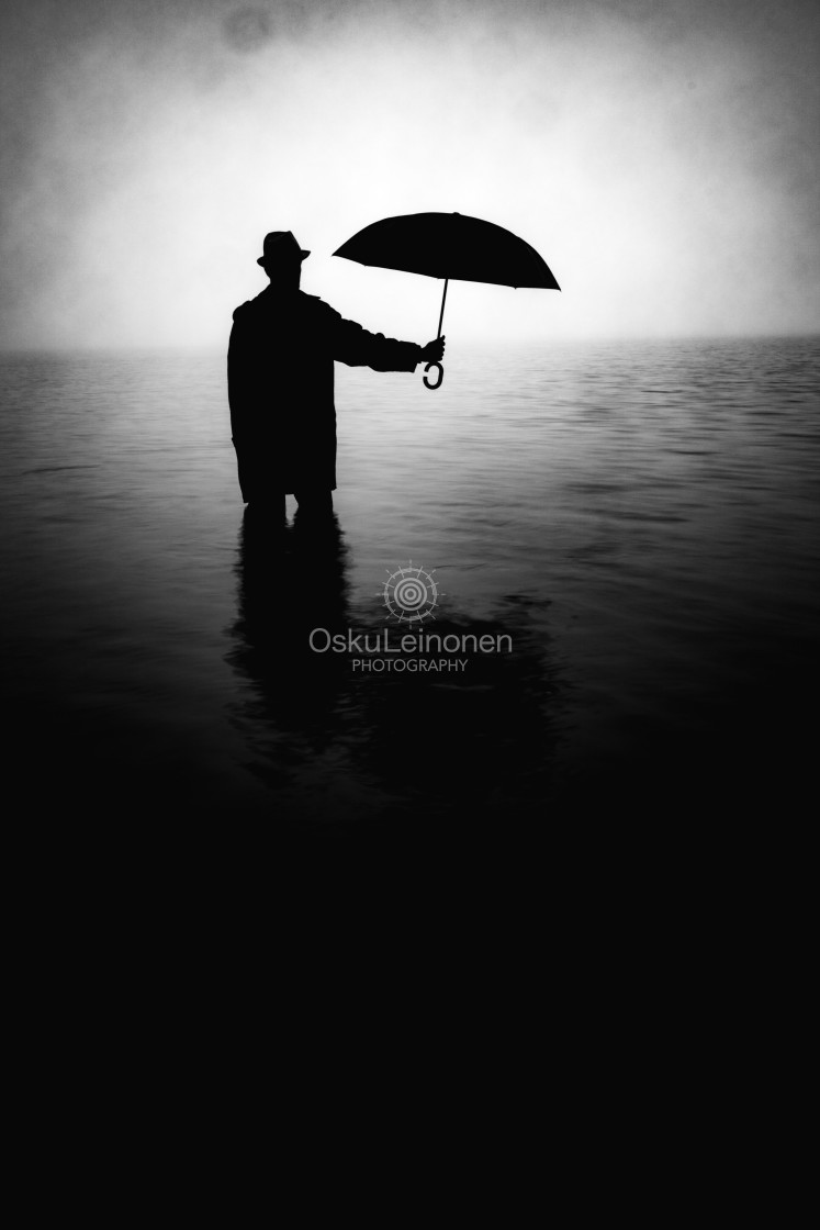 "Form From The Mist XIII (Umbrella)" by Osku Leinonen Photography - $19.05 "Form From The Mist XIII (Umbrella)" stock image