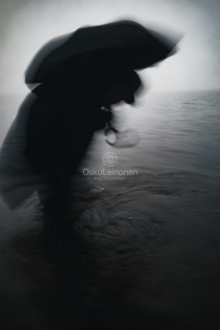 "Form From The Mist XIX (Umbrella)" by Osku Leinonen Photography - $19.01 "Form From The Mist XIX (Umbrella)" stock image