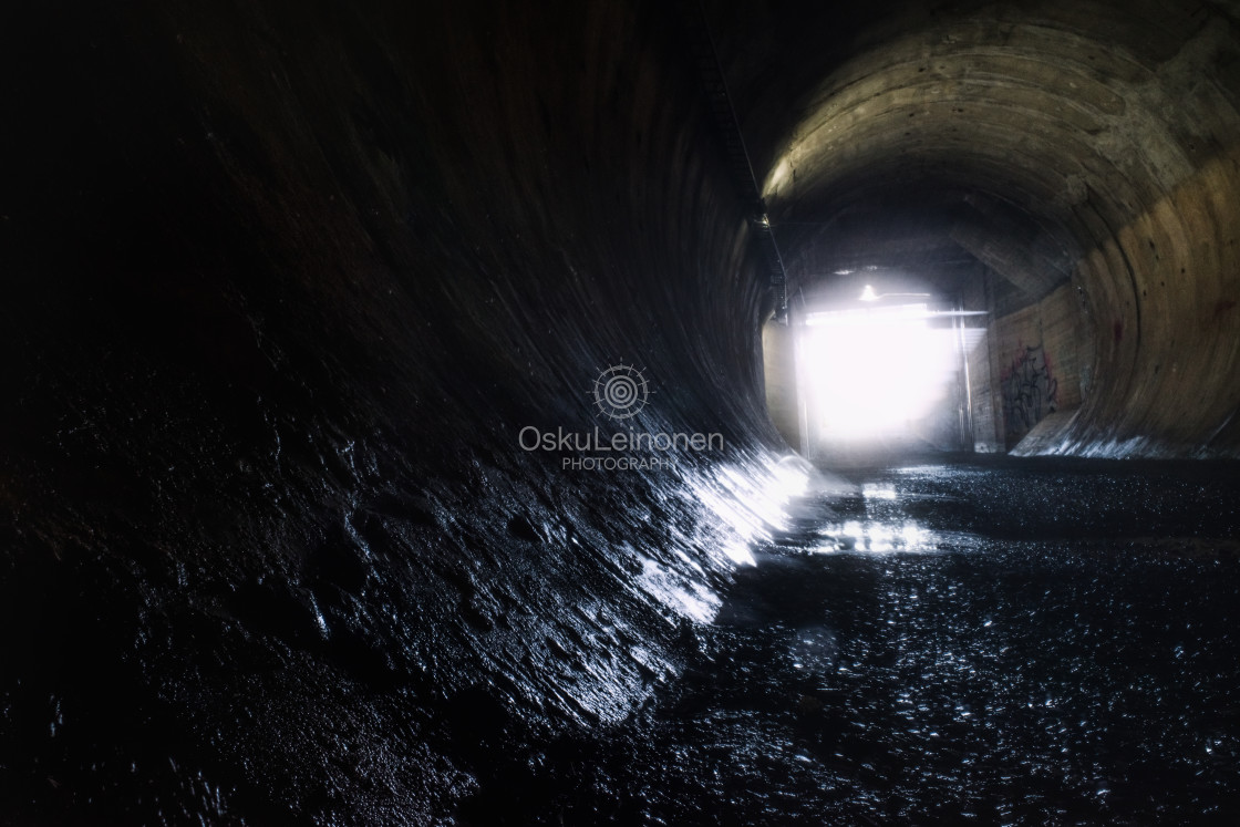 "Within Tunnel XI (Goal)" stock image