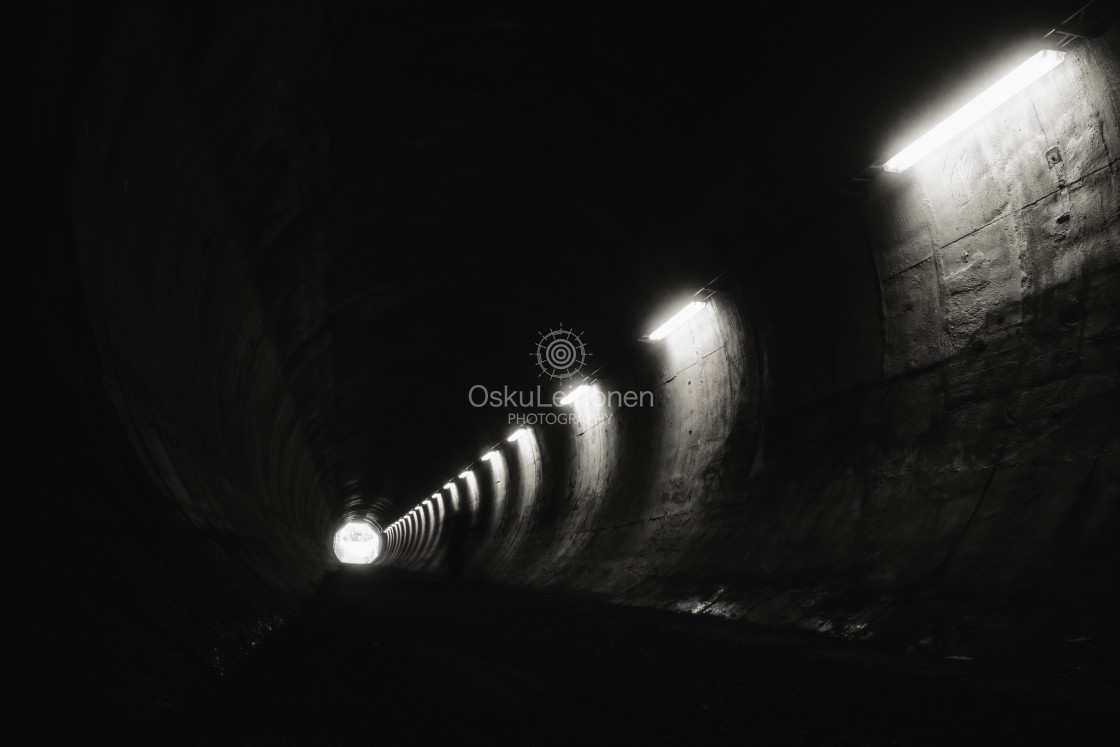 "Within Tunnel VIII (Encounter)" stock image