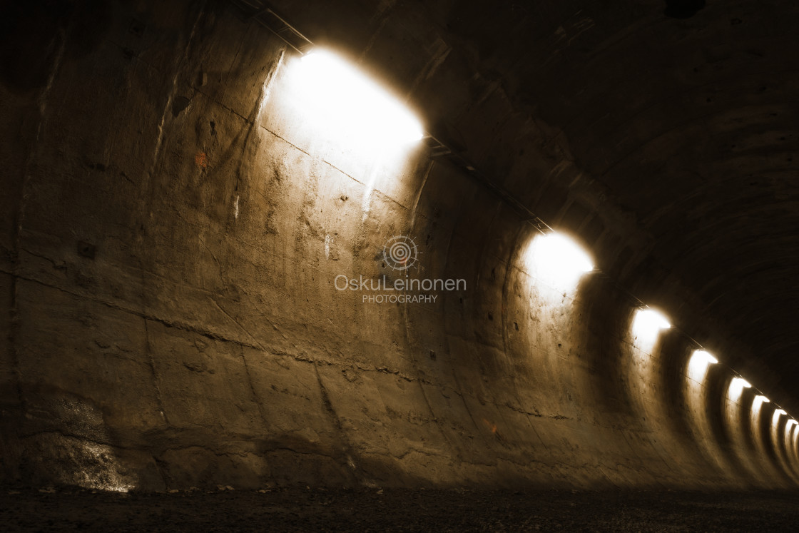 "Within Tunnel VII (Tender Touch)" stock image