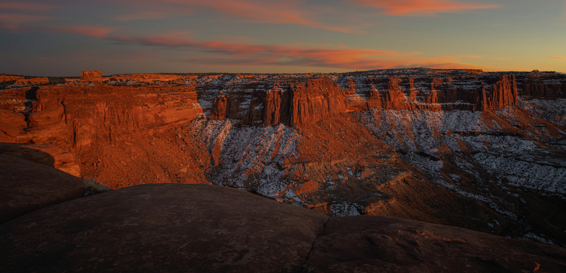 "Canyonland National Park Overlook" stock image