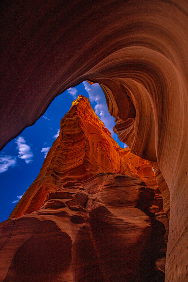 "Slot Canyon X Arizona" stock image