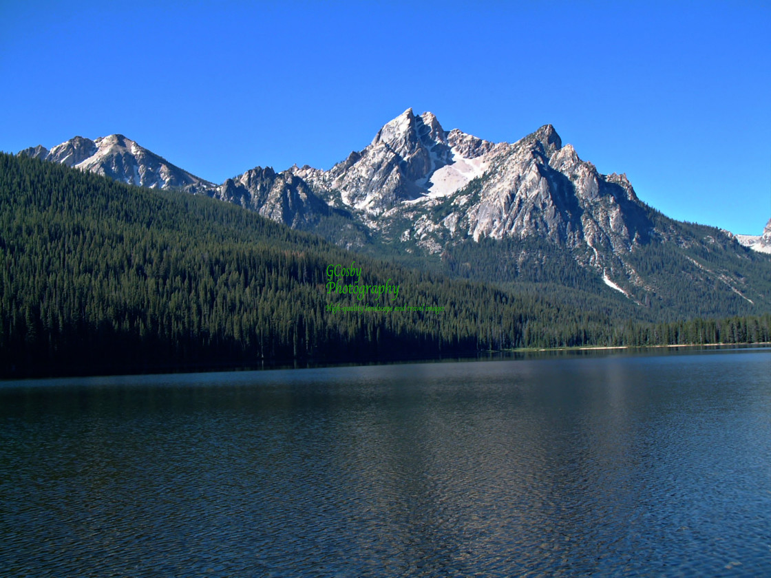 "Stanley Lake No. 2" stock image