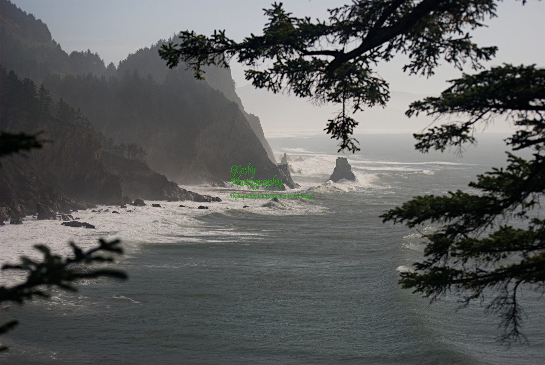 "Oregon Coast I" stock image