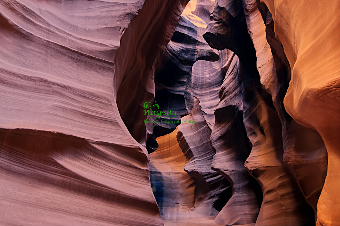 "Antelope Canyon 3733" stock image