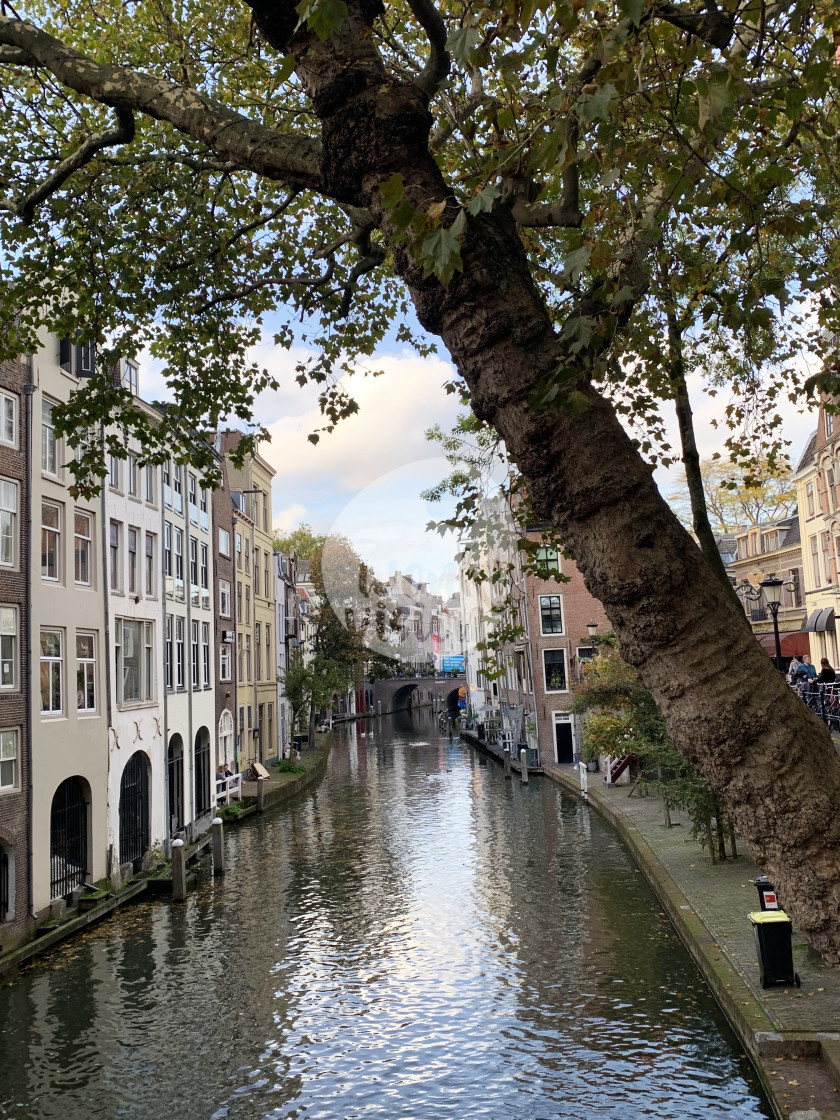 "Utrecht Canals" stock image