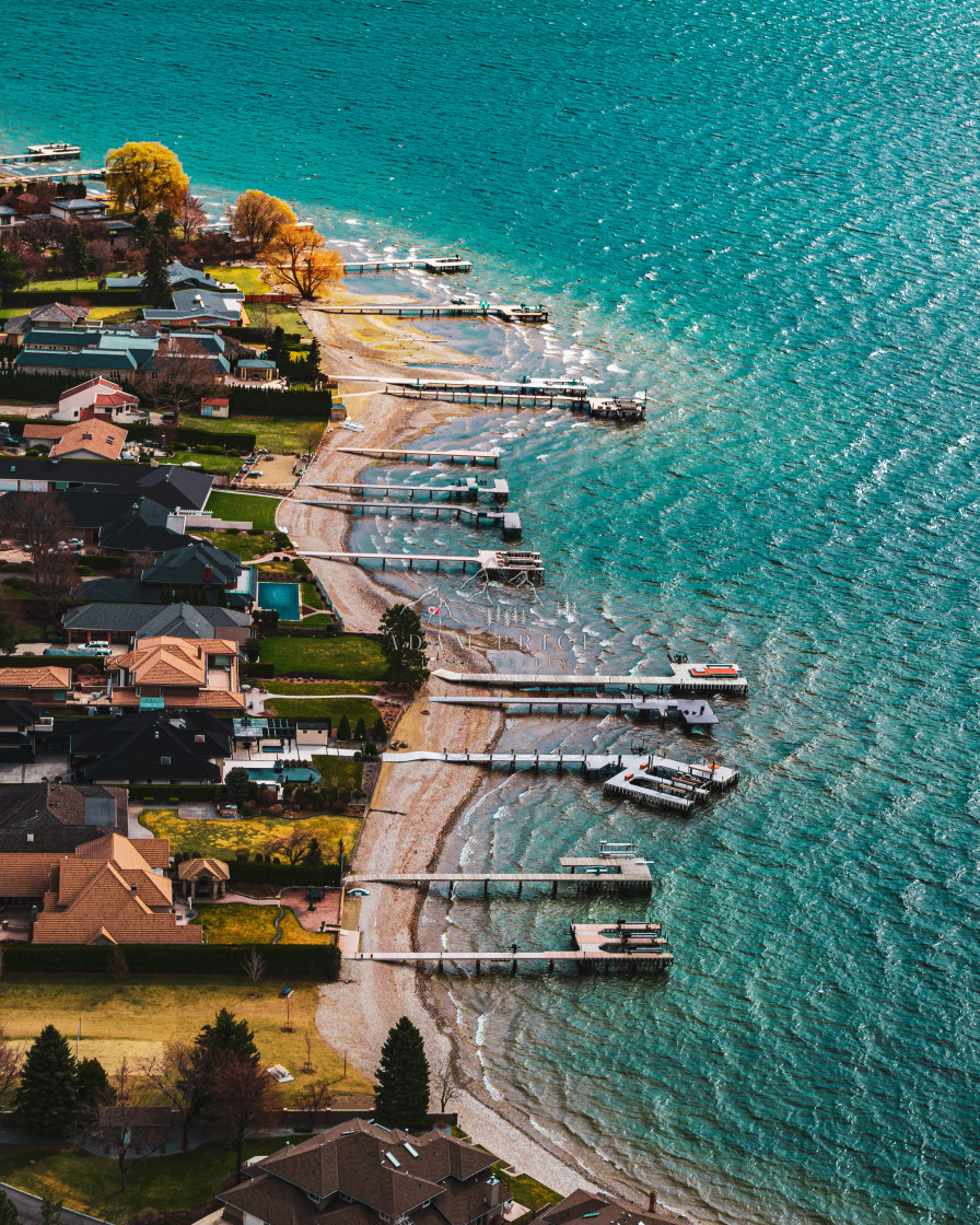 "Okanagan Lakefront" by Adam Price - $12.26 "Okanagan Lakefront" stock image