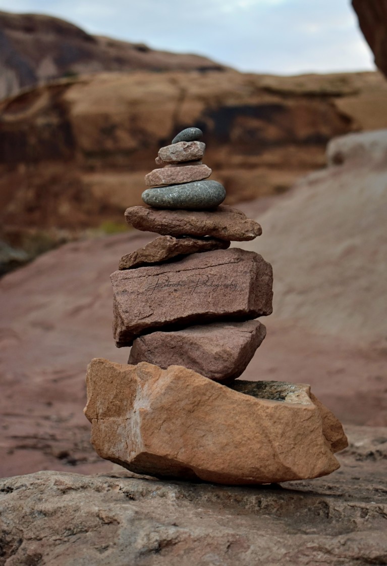 "Keep on Trail" stock image