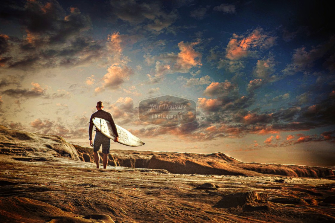 "The Surfer" stock image