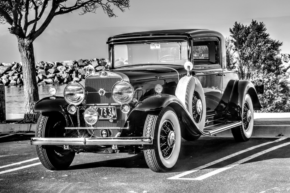 "Vintage Cadillac" stock image