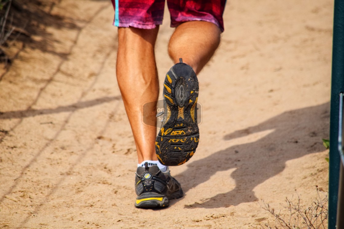 "Running Man" stock image