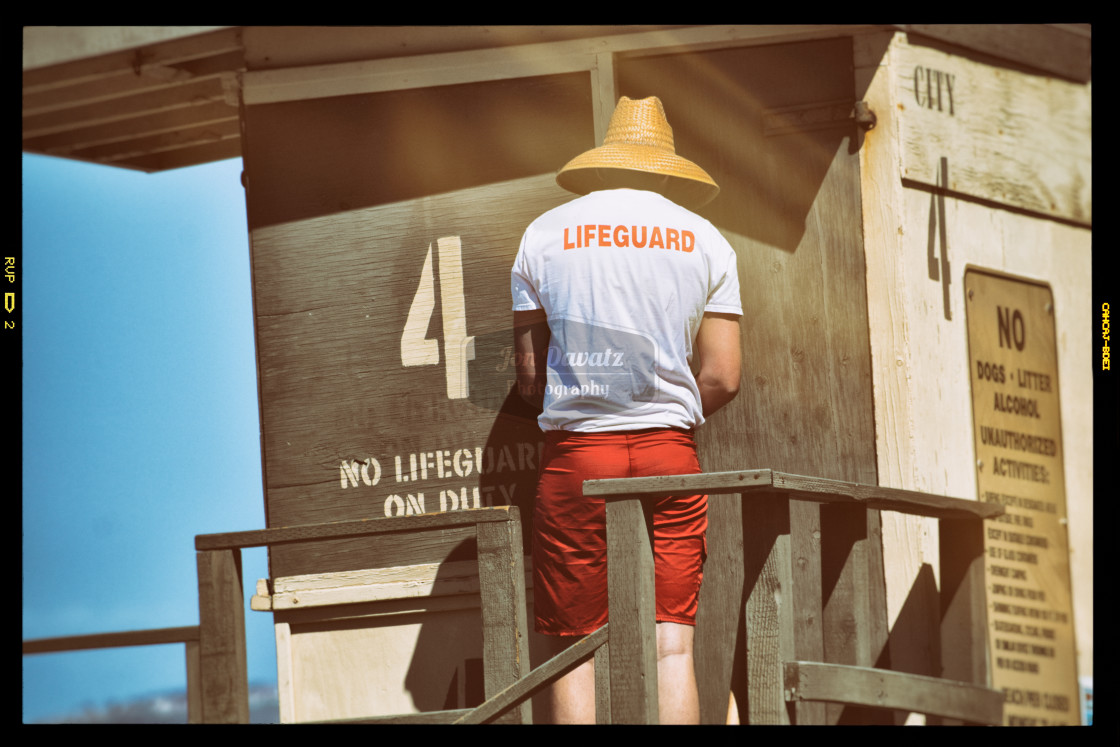 "Lifeguard" stock image