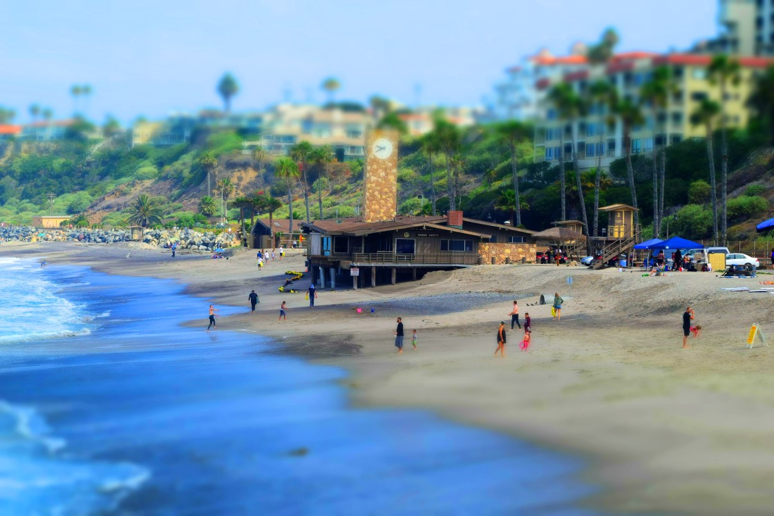 "San Clemente Beach" stock image