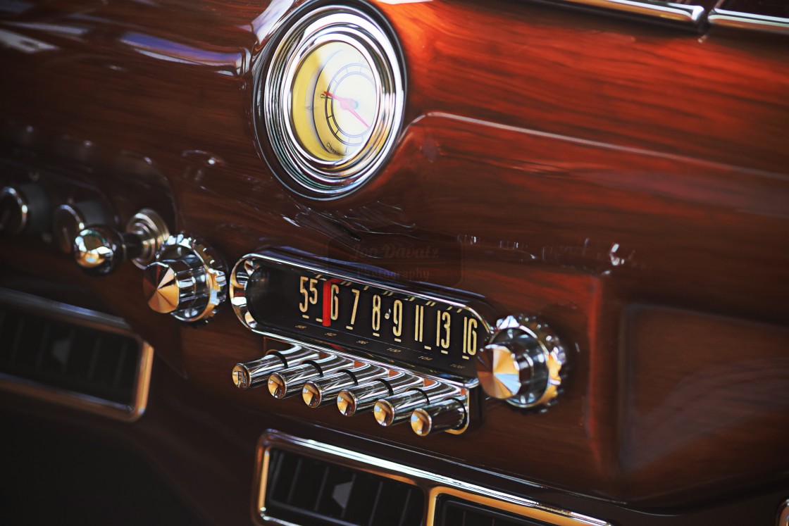 "Vintage Car Radio" stock image