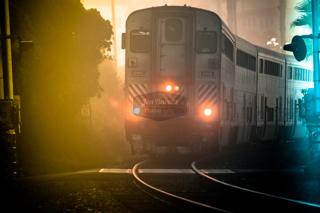 "Amtrak - Surfliner" stock image