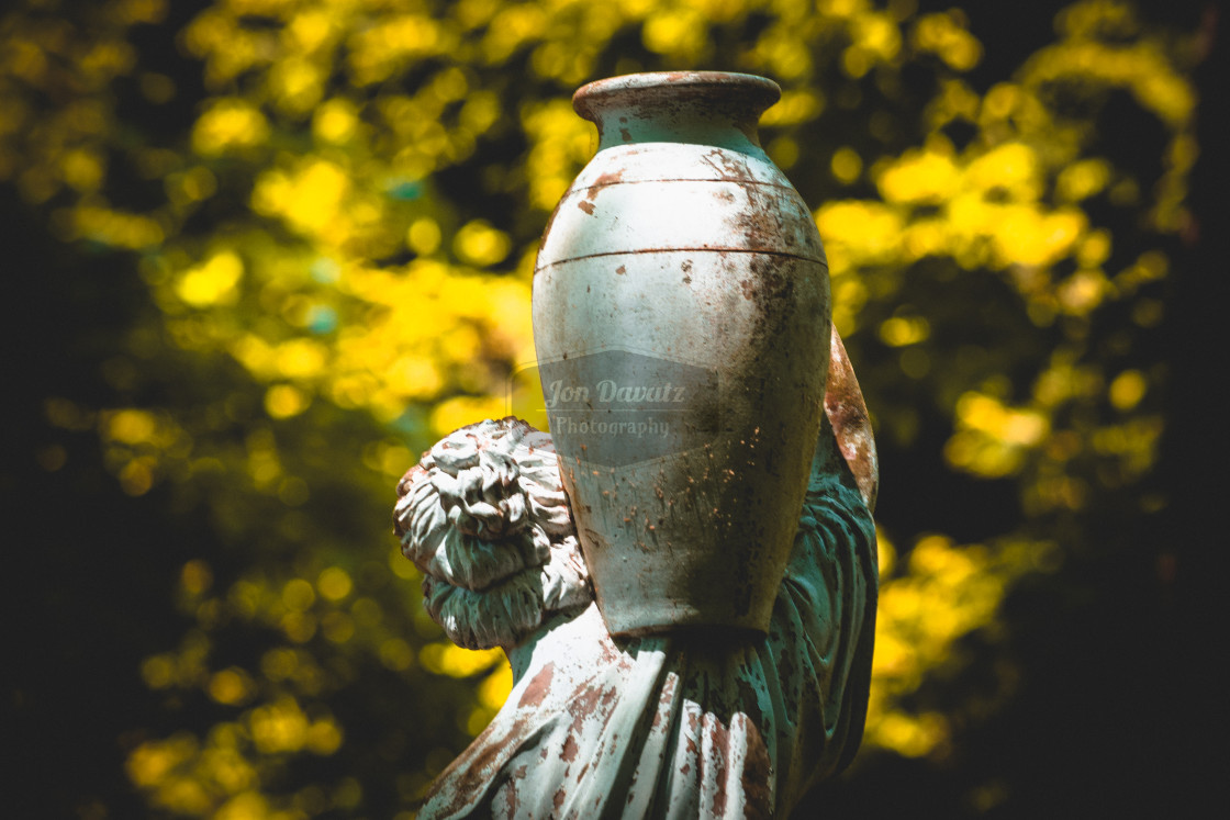 "Greek Water Goddess" stock image