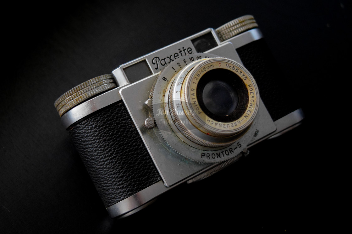 "Paxette Vintage Camera" stock image