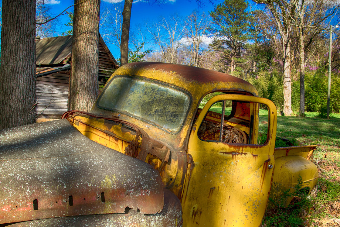 "This old Ford Truck" stock image