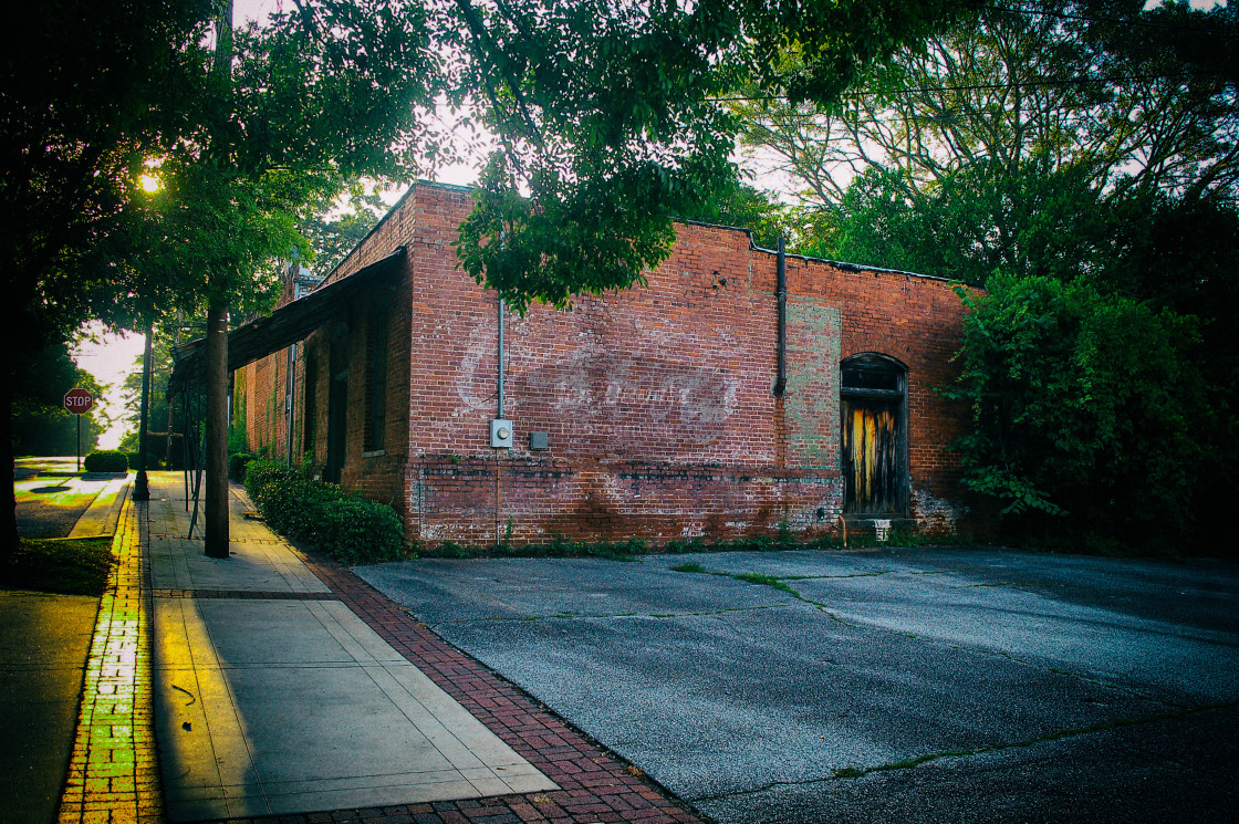 "Brick Building" stock image